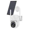 Wi-Fi IP biztonsági kamera, Napelemes, akkumulátoros 5MP , 4x Zoom , automatikus mozgáskövetés,Vízálló, 4G