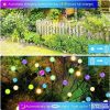 Napelemes Táncoló Fényszirmok – 10 LED-es Hajlítható Kerti Világítás 2db