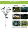 Napelemes Hajlítható Kerti Fénygömbök – 10 LED-es 2db