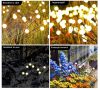 Napelemes Hajlítható Kerti Fénygömbök – 10 LED-es 2db