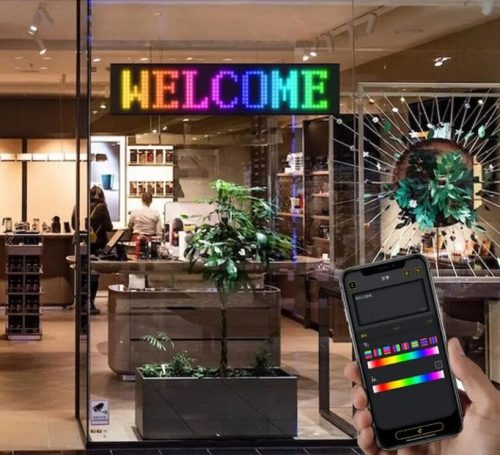 Programozható flexibilis LED panel 70x173mm