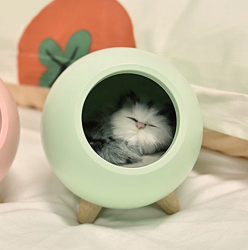 Zenélő Macskaágy – Meghitt fény, nyugtató dallamok - Zöld