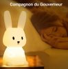 Nyuszi Éjjeli Lámpa – Gyengéd fény a nyugodt éjszakákért