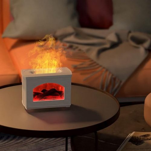 Fehér Ultrahangos Aroma Diffúzor – Letisztult Elegancia