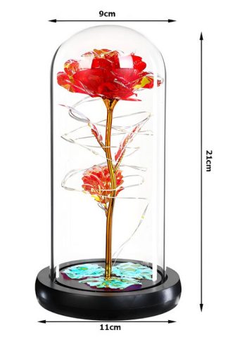 Kristály Rózsa Lámpa – A fény és elegancia tökéletes harmóniája 