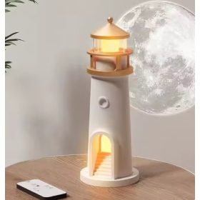 LED‑es Világítótorony Lámpa – Holdfény Vetítéssel