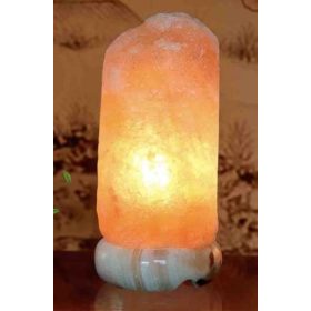   Narancs Árnyalatú Himalája Só Lámpa – Természetes Melegség és Harmónia