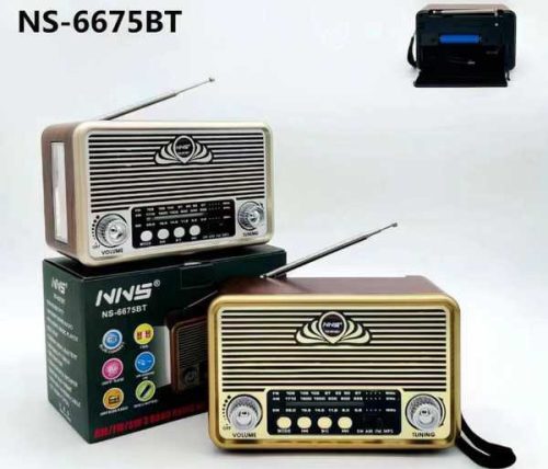 Vintage Bluetooth Rádió Klasszikus Dizájn,Moder
