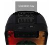  Vezeték Nélküli Bluetooth Hangszóró – Kompakt és Látványos LED Világítással