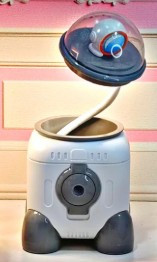 UFO Asztali Lámpa + Ceruzahegyező + Tolltartó-fehér