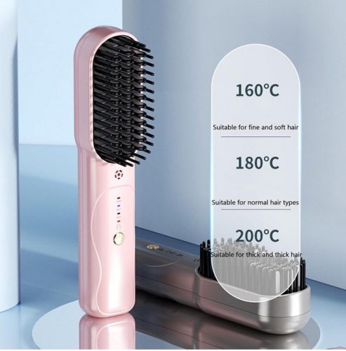 Jiadi040 Vezeték Nélküli Hajvasaló – Rózsaszín