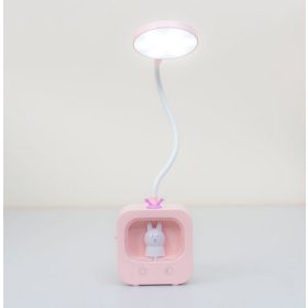 Rózsaszín Nyuszis Asztali Lámpa
