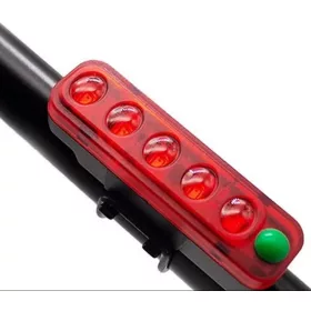 USB-ről tölthető hátsó LED kerékpárlámpa