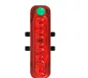 USB-ről tölthető hátsó LED kerékpárlámpa