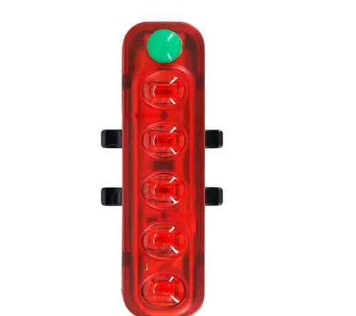 USB-ről tölthető hátsó LED kerékpárlámpa