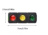 LED Kerékpárlámpa – USB tölthető, 7 világítási mód, vízálló