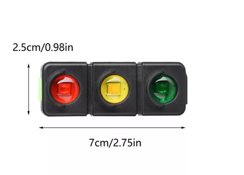 LED Kerékpárlámpa – USB tölthető, 7 világítási mód, vízálló