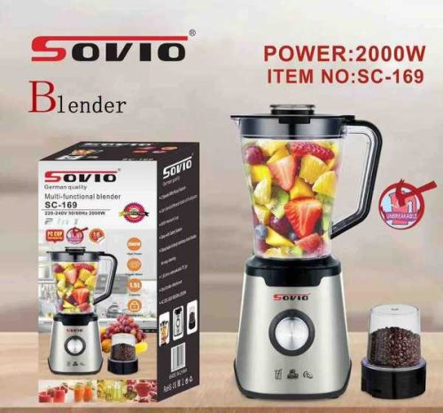 Sovio- 2 az 1-ben turmixgép és daráló
