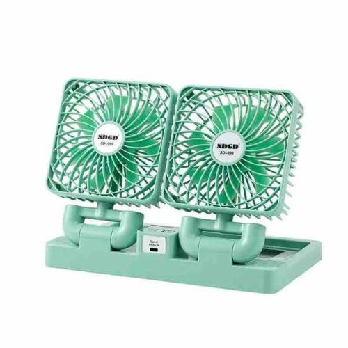 Kétfejű Elektromos Ventilátor – Kétszeres Hűtőteljesítmény