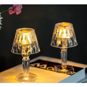   Kristályhatású Asztali Lámpa – Varázslatos fényjáték otthonába - 12 db