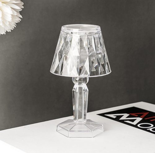 Kristályhatású Asztali Lámpa – Varázslatos fényjáték otthonába - 12 db