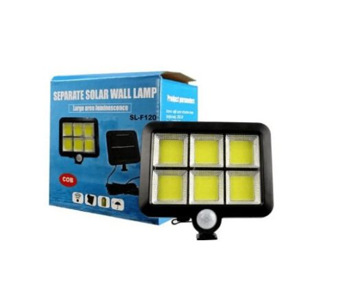 Napelemes Fali Lámpa – Távirányítós és Mozgásérzékelős