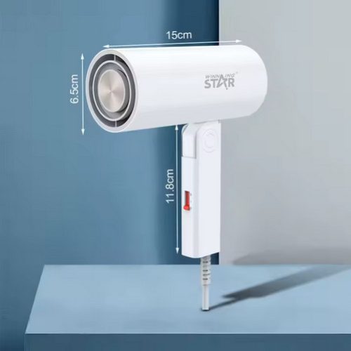 Winning Star kompakt és alacsony zajszintű hajszárító, 1300W