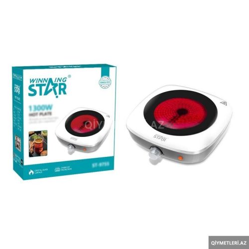 Winning Star Infravörös Elektromos Főzőlap – 1300W