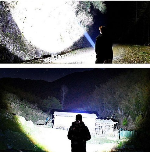 Multifunkciós Hordozható Keresőlámpa – Erőteljes Világítás és Praktikus Kialakítás