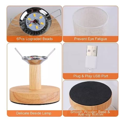 Fa Asztali Lámpa – Melegség és Stílus Egyben