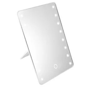 LED-es asztali sminktükör -fehér