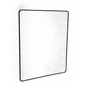 LED-es asztali sminktükör-fekete