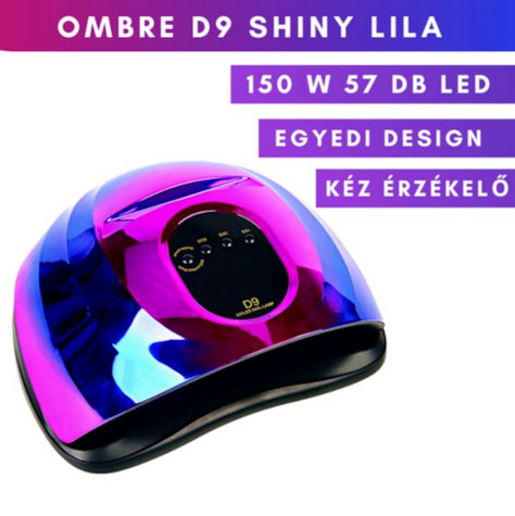 UV/LED Körömlámpa - OMBRE D9 SHINY LILA, 150W