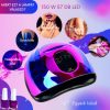 UV/LED Körömlámpa - OMBRE D9 SHINY LILA, 150W