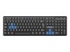  Vezeték Nélküli Gamer Billentyűzet – 2.4 GHz, Kiemelt Irányítás, Modern Design
