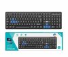  Vezeték Nélküli Gamer Billentyűzet – 2.4 GHz, Kiemelt Irányítás, Modern Design