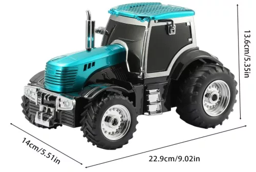 Traktor alakú vezeték nélküli Bluetooth hangszóró-zöld