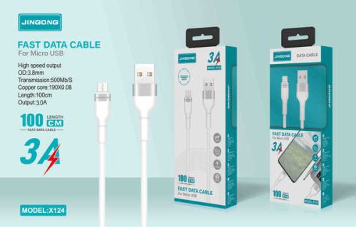 Gyors Micro USB adatkábel – JINGGONG X124 