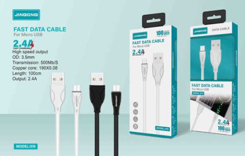 Gyors Micro USB adatkábel – JINGGONG 