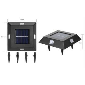   Napelemes Kerti LED Lámpa – Földbe Szúrható Kialakítással - 4 db