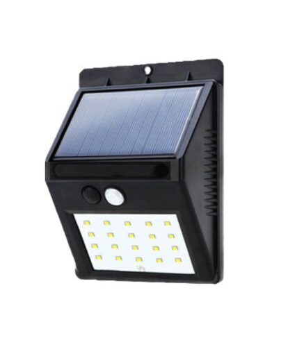 Napelemes Kültéri LED Fali Lámpa 