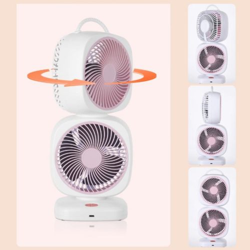 Hordozható ventilátor –  USB töltéssel