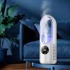 AUROVR Hordozható Elektromos Ventilátor – Fejlett Légtisztítás és Párásítás