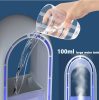 AUROVR Hordozható Elektromos Ventilátor – Fejlett Légtisztítás és Párásítás