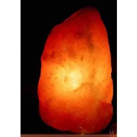   Narancs Árnyalatú Himalája Só Lámpa – Természetes Harmónia és Melegség