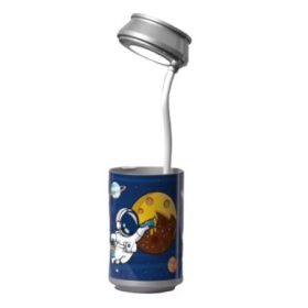 Űrhajós ceruzatartó fénnyel -holdas