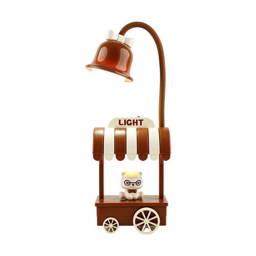 Cute Bear Cart Asztali Lámpa – Aranyos és Praktikus Világítás