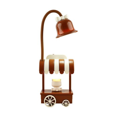 Cute Bear Cart Asztali Lámpa – Aranyos és Praktikus Világítás