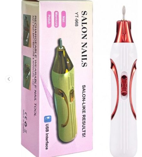 YT-968 Rechargeable Nail Tool – Professzionális Körömápolás Bárhol