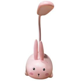 Nyuszis Asztali LED Lámpa-rózsaszín